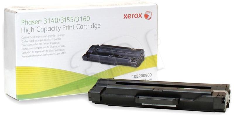Принт-картридж Xerox Phaser 3140/3155/3160 (цвет: чёрный) [ресурс: 2 500 стр.] [артикул: 108R00909] /оригинальный/