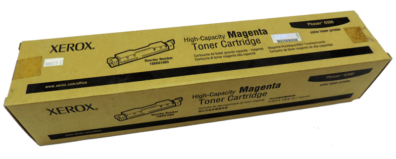 106R01083 Тонер-картридж Xerox Phaser 6300 (пурпурный) [7000 страниц] [R]
