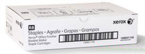 Картридж со скрепками для брошюровщика (для офисного финишера-брошюровщика) Xerox WC 5845/55/65/75/90/ 5945/55 [кол-во: 4x2000шт.] [артикул: 108R01158] /оригинальный/