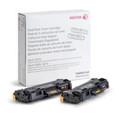 Тонер-картридж Xerox B205/B210/B215 (цвет: чёрный) [ресурс: 2 х 3 000 стр.] [артикул: 106R04349] /оригинальный/