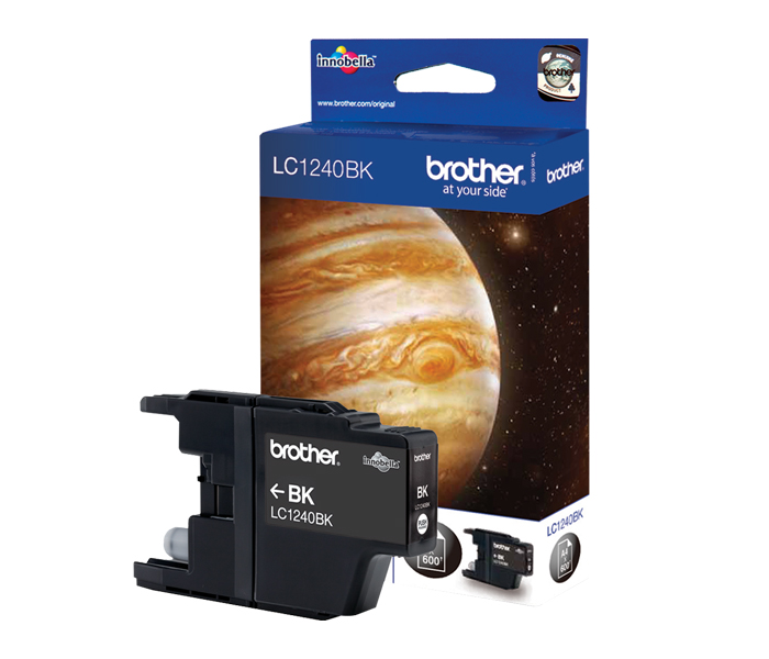 Картридж LC-1240BK Brother DCP J525/925/ MFC J430/6910 (цвет: чёрный) [ресурс: 600 стр.] [артикул: LC1240BK] /оригинальный/