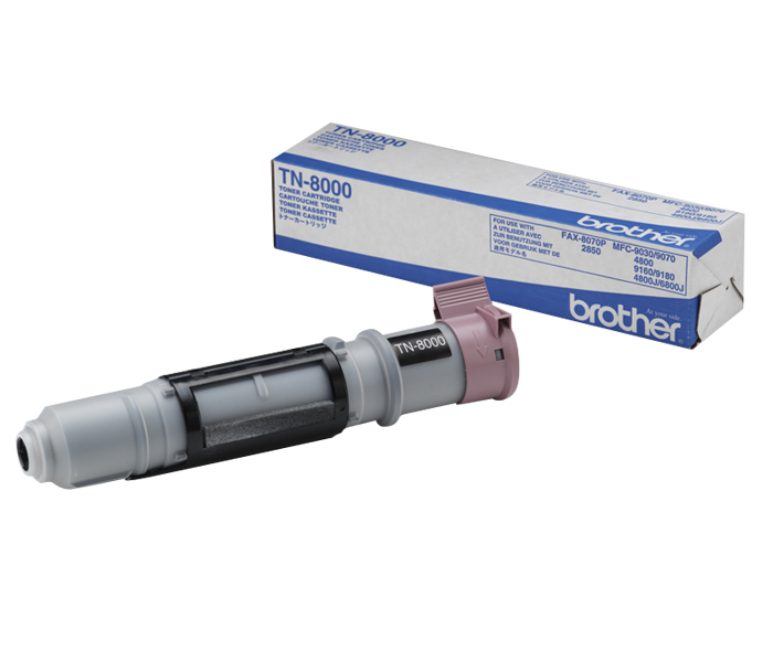 Тонер-картридж TN-8000 Brother MFC 4800/9180/ FAX 2850/8070/ IntelliFAX 2800/3800 (цвет: черный) [ресурс: 2 200 стр.] [артикул: TN8000] /оригинальный/
