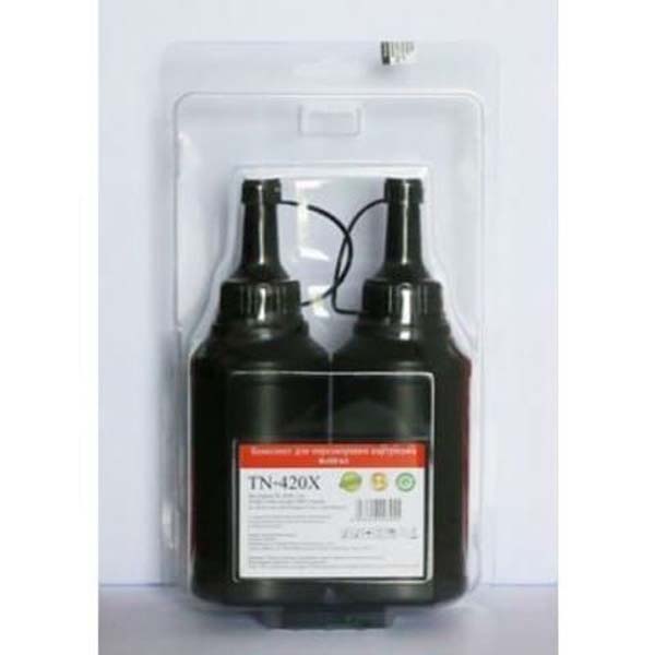 Заправочный комплект (2 тонера + чип) Pantum P3010/3300/ M6700/6800/7100/7200/7300 (цвет: черный) [ресурс: 2*3000 стр.] [артикул: TN-420X] /оригинальный/