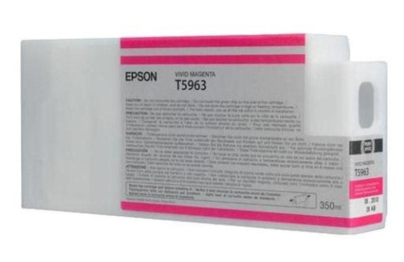 Картридж Epson Stylus Pro 7700/9900 (цвет: пурпурный) [объем: 350 мл] [артикул: C13T596300] /оригинальный/ [R]