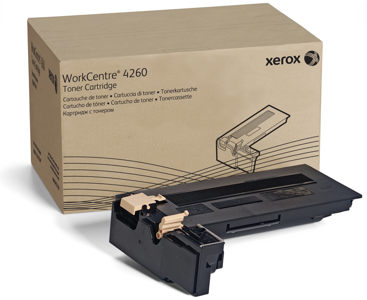 Тонер-картридж Xerox WCP 4250/4260 (цвет: чёрный) [ресурс: 25 000 стр.] [артикул: 106R01410] /оригинальный/
