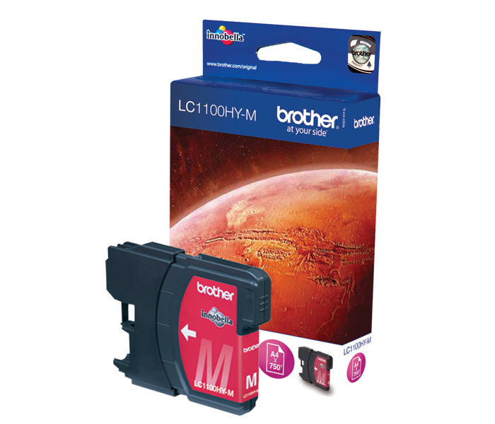 Картридж LC-1100HYM Brother DCP 6690/ MFC 5890/6890 (цвет: пурпурный) [ресурс: 750 стр.] [артикул: LC1100HYM] /оригинальный/