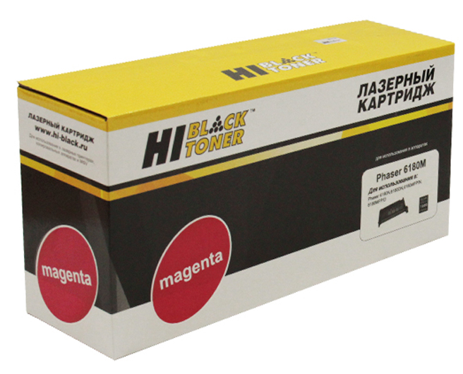 Тонер-картридж Xerox Phaser 6180 (пурпурный) [7000 стр.] [HB-113R00724] /Hi-Black, RC/