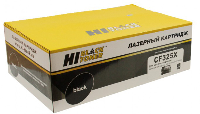 Тонер-картридж HP LJ M806/830 (цвет: чёрный) [ресурс: 34 500 стр.] [артикул: HB-CF325X] /совместимый [Hi-Black]/