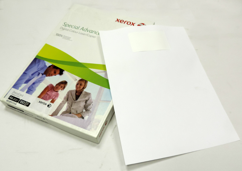 003R97246 Высокопрочная полимерная карточка Xerox Blank DocuCard A4 (120г/м) [R]