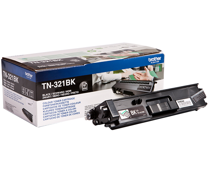 Тонер-картридж TN-321BK Brother HL L8250/ MFC L8650 (цвет: чёрный) [ресурс: 2 500 стр.] [артикул: TN321BK] /оригинальный/
