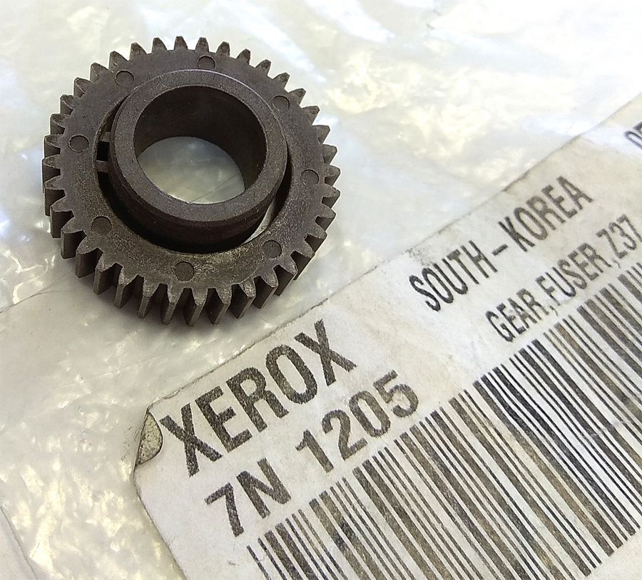 007N01205 Шестерня Xerox WC Pe16/Phaser 3120/30 [R]
