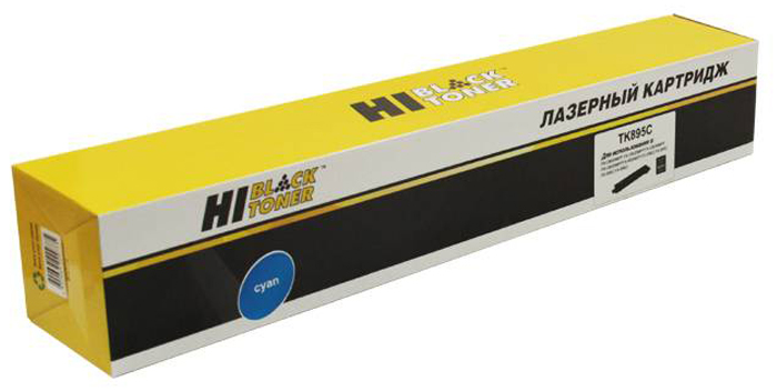 Тонер-картридж Kyocera-Mita FS C8020/8525 (цвет: голубой) [ресурс: 6 000 стр.] [артикул: HB-TK-895C] /совместимый [Hi-Black]/