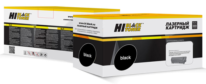 Тонер-картридж Kyocera-Mita FS 1120/ EcoSys P2035 (цвет: чёрный) [ресурс: 2 500 стр.] [артикул: HB-TK-160] /совместимый [Hi-Black]/