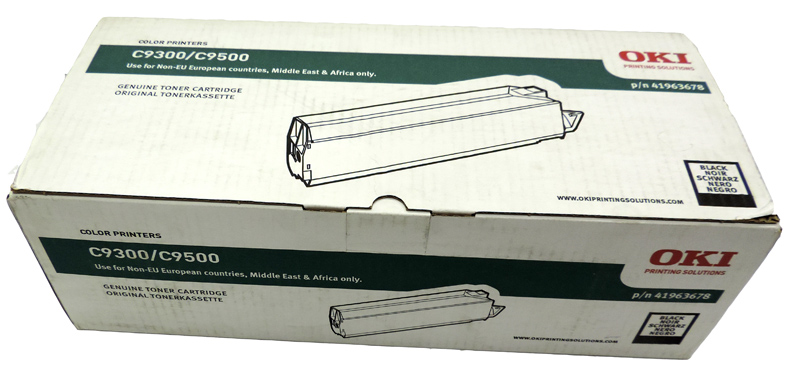 41963678 Тонер-картридж Oki C9300/9500 (черный) [15000 страниц] /Оригинальный/ [R]