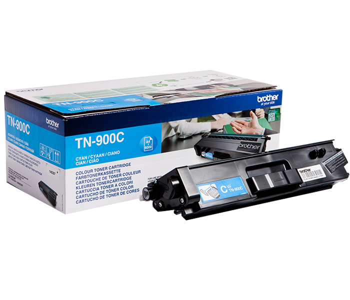 Тонер-картридж TN-900C Brother HL L9200/ MFC L9550 (цвет: голубой) [ресурс: 6 000 стр.] [артикул: TN900C] /оригинальный/