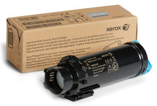 Тонер-картридж Xerox Phaser 6510/ WC 6515 (цвет: голубой) [ресурс: 2 400 стр.] [артикул: 106R03485] /оригинальный/