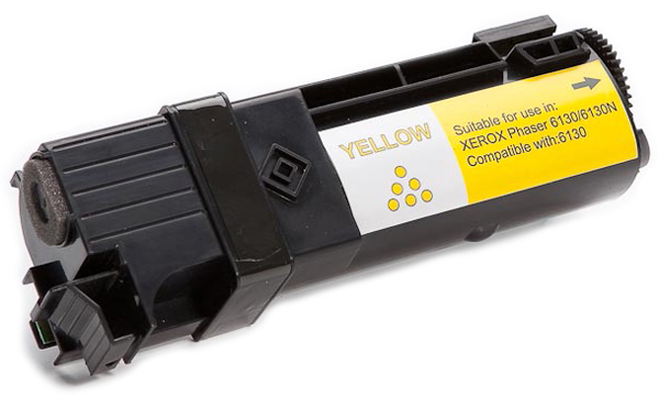 Тонер-картридж Xerox Phaser 6130 (цвет: жёлтый) [ресурс: 1 900 стр.] [артикул: 106R01284] /оригинальный/