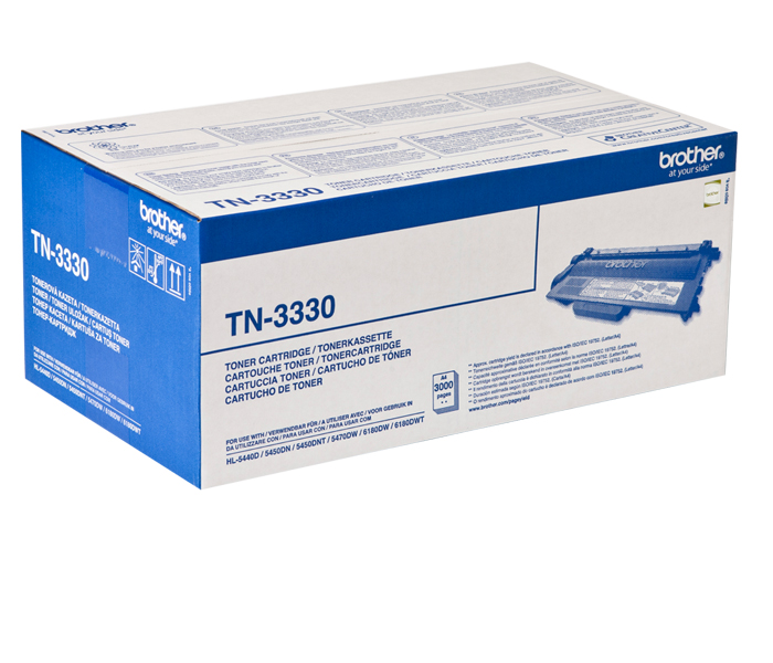 Тонер-картридж TN-3330 Brother HL 5440/6180/ DCP 8110/8250/ MFC 8320/8950 (цвет: черный) [ресурс: 3 000 стр.] [артикул: TN3330] /оригинальный/