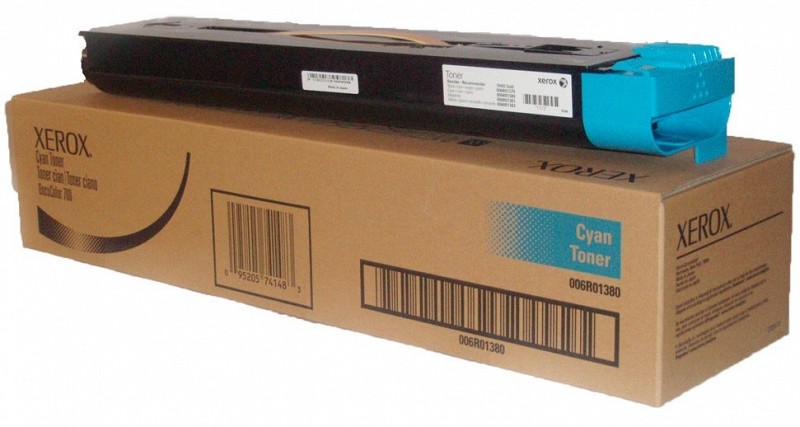 Тонер-картридж XEROX DC-700 (цвет: голубой) [ресурс: 22 000 стр.] [артикул: 006R01380] /оригинальный/