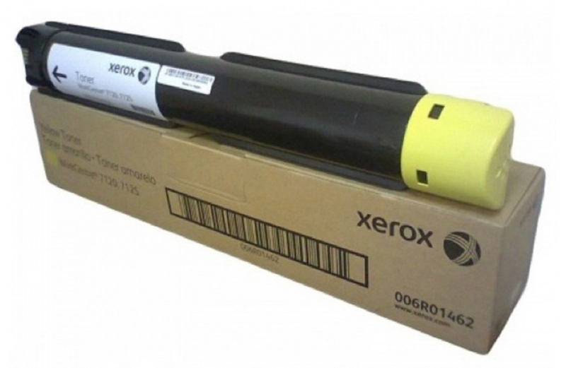 Тонер-картридж Xerox WC 7120/7125/7220/7225 (цвет: жёлтый) [ресурс 15 000 стр.] [артикул: 006R01462] /оригинальный/