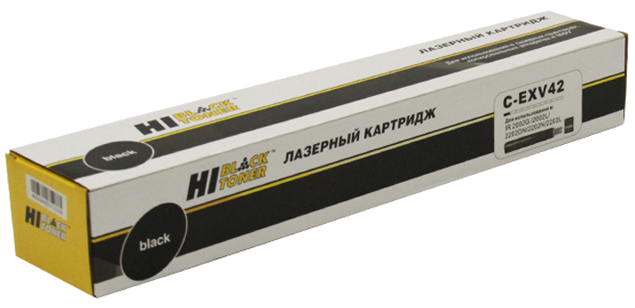 Тонер-картридж Canon iR-2202/2204 (цвет: чёрный) [ресурс: 9 000 стр.] [артикул: HB-C-EXV42] /совместимый [Hi-Black]/