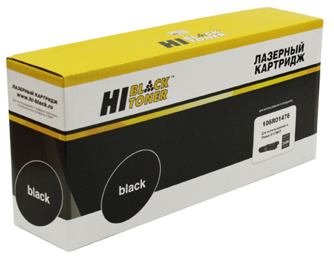 Тонер-картридж Xerox Phaser 6121MFP (чёрный) [2600 стр.] [HB-106R01476] /Hi-Black/