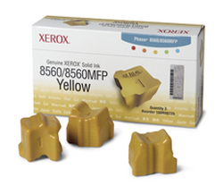 Чернила Xerox Phaser 8560 (цвет: жёлтые) [ресурс: 3 х 1130 стр.] [артикул: 108R00766] /оригинальные/