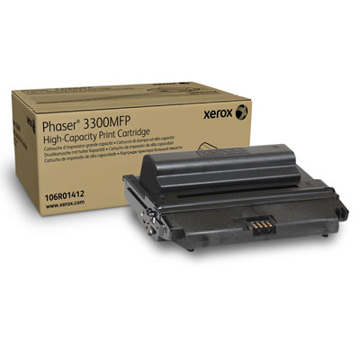 Принт-картридж Xerox Phaser 3300 MFP/X (цвет: чёрный) [ресурс: 8 000 стр.] [артикул: 106R01412] /оригинальный/