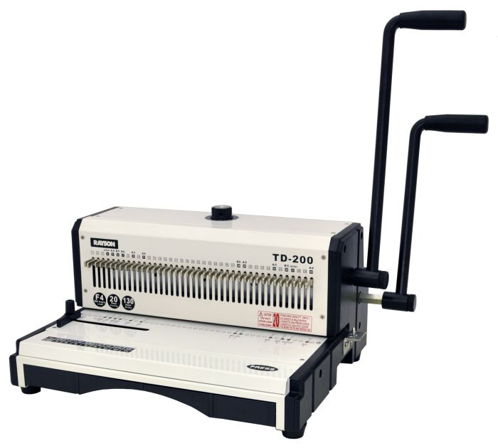 Брошюровщик для металлических пружин Rayson TD-200 (до 20 листов)