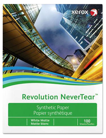 Полиэстровая белая пленка Xerox Revolution NeverTear SRA3 (120 мкм, 320x450 мм, 100 л/пач) [арт. 450L60003]