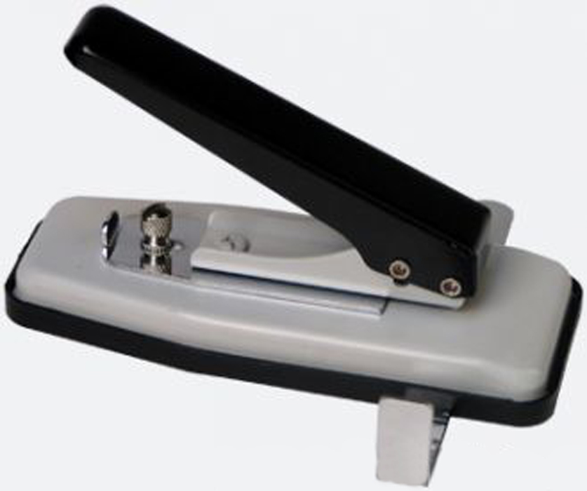 Дырокол Warrior 33059a (13х3 мм) [с линейкой]