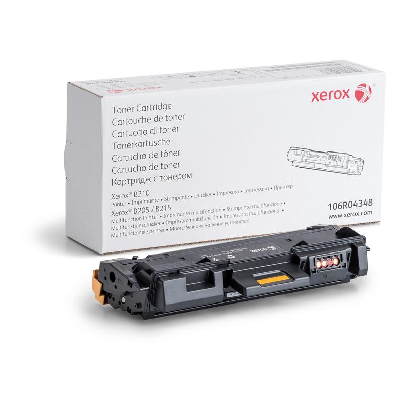 Тонер-картридж Xerox B205/B210/B215 (цвет: чёрный) [ресурс 3 000 стр.] [артикул: 106R04348] /оригинальный/