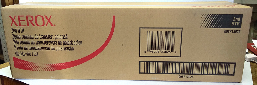 Ролик второго переноса Xerox WCP 7132/7232/7242 [300 тыс.страниц] [артикул 008R13026] /Оригинальный/ [R]