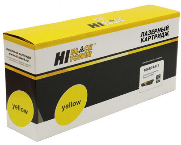 Тонер-картридж Xerox Phaser 6121MFP (жёлтый) [2600 стр.] [HB-106R01475] /Hi-Black/