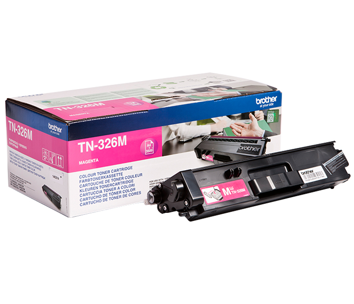 Тонер-картридж TN-326M Brother HL L8250/ MFC L8650 (цвет: пурпурный) [ресурс: 3 500 стр.] [артикул: TN326M] /оригинальный/