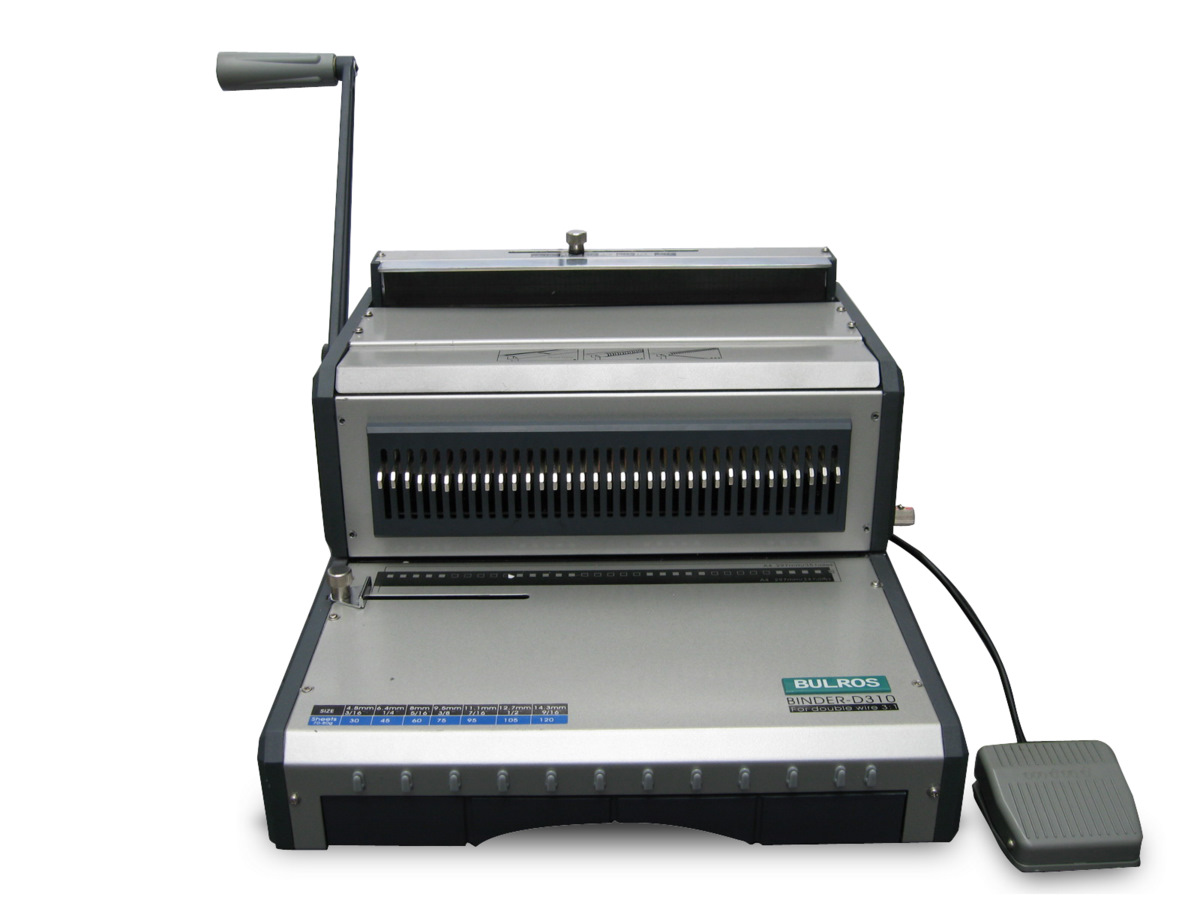 Брошюровщик для металлических пружин Bulros DY310 (до 120 листов) /Электрический/