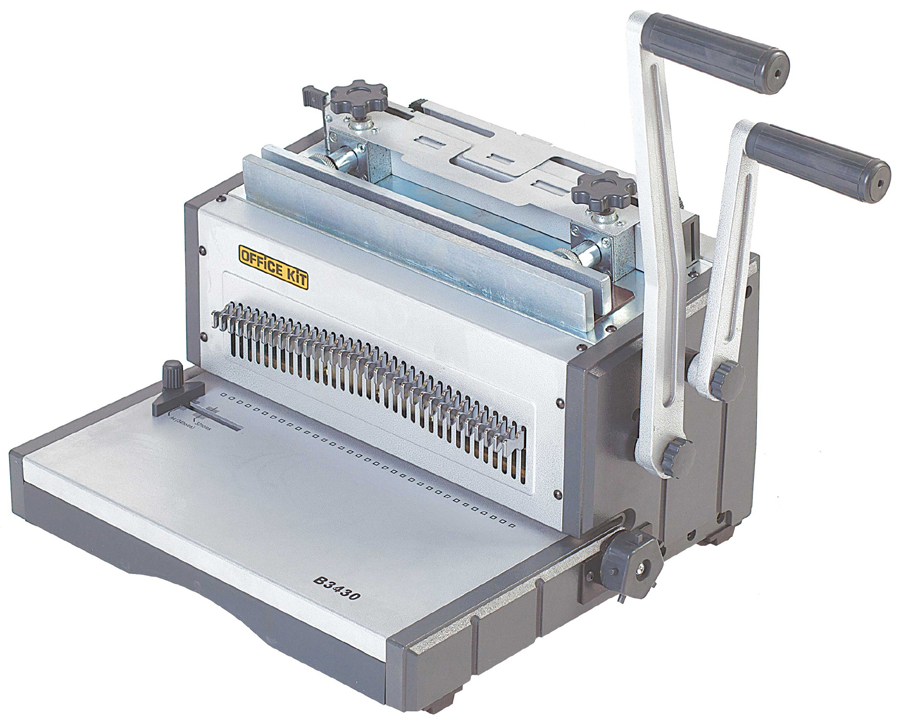 Брошюровщик для металлических пружин Office Kit B 3430 (до 30 листов)