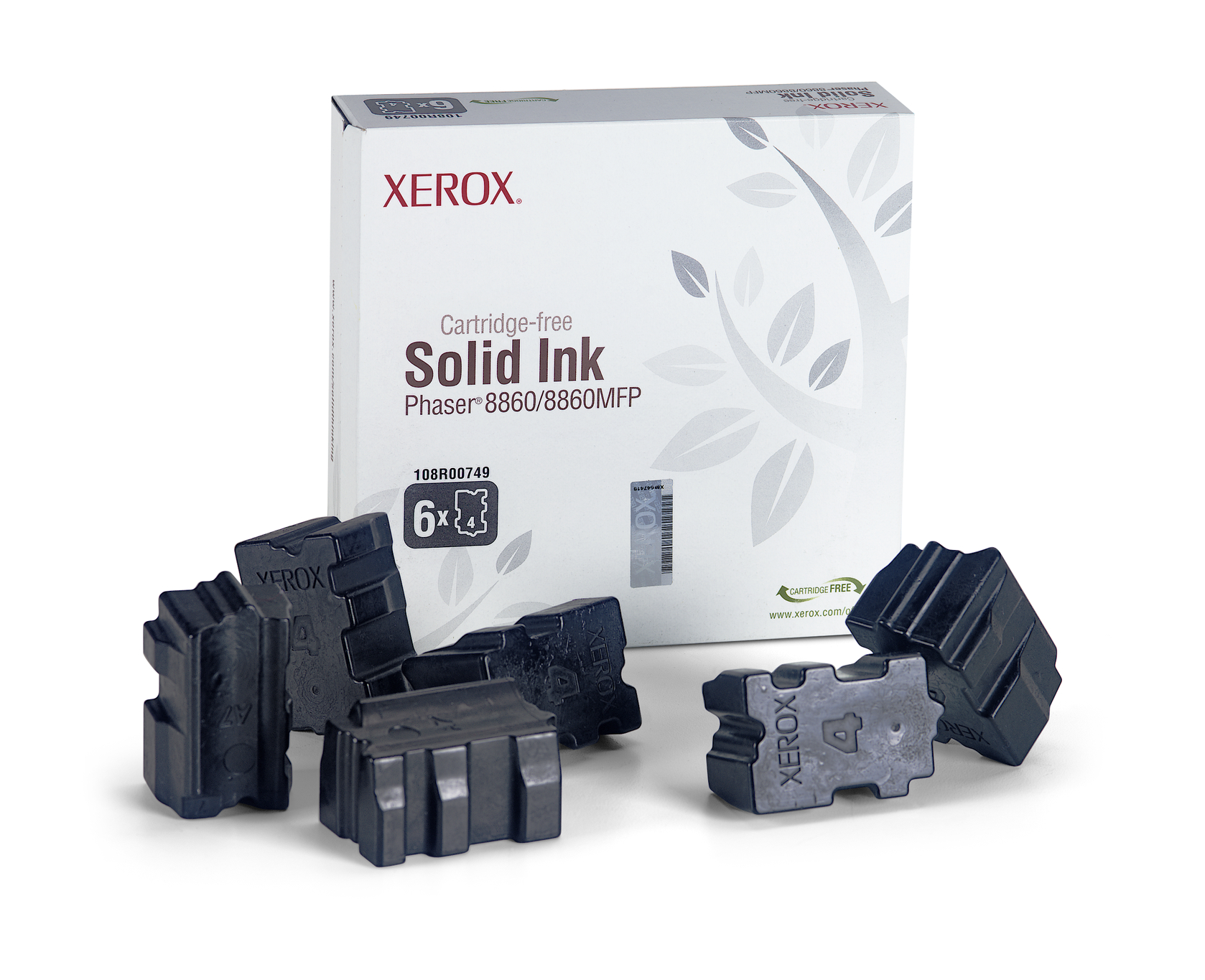 Чернила Xerox Phaser 8860 (цвет: чёрные) [ресурс: 6 х 2330 стр.] [артикул: 108R00820] /оригинальные/