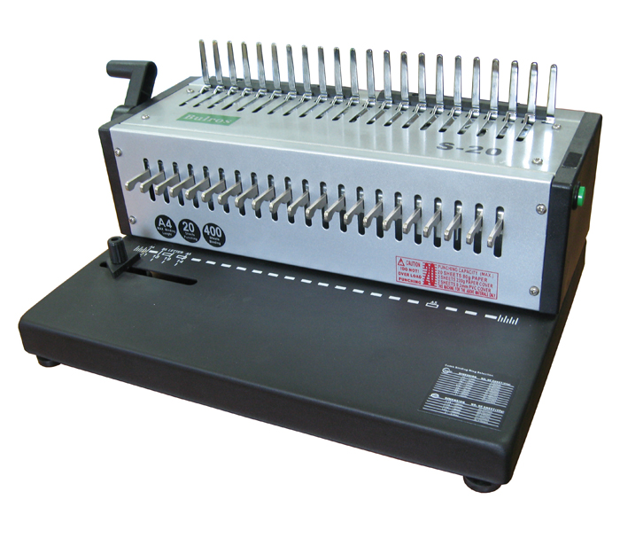 Брошюровщик для пластиковых пружин Bulros S20 (до 500 листов) /Электрический/