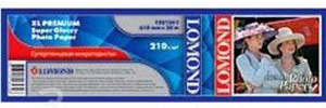 Фотобумага Lomond XL Premium Super Glossy Photo Paper суперглянцевая микропористая (1524мм х 30м, 200г/кв.м, втулка 50,8мм) [1201026]