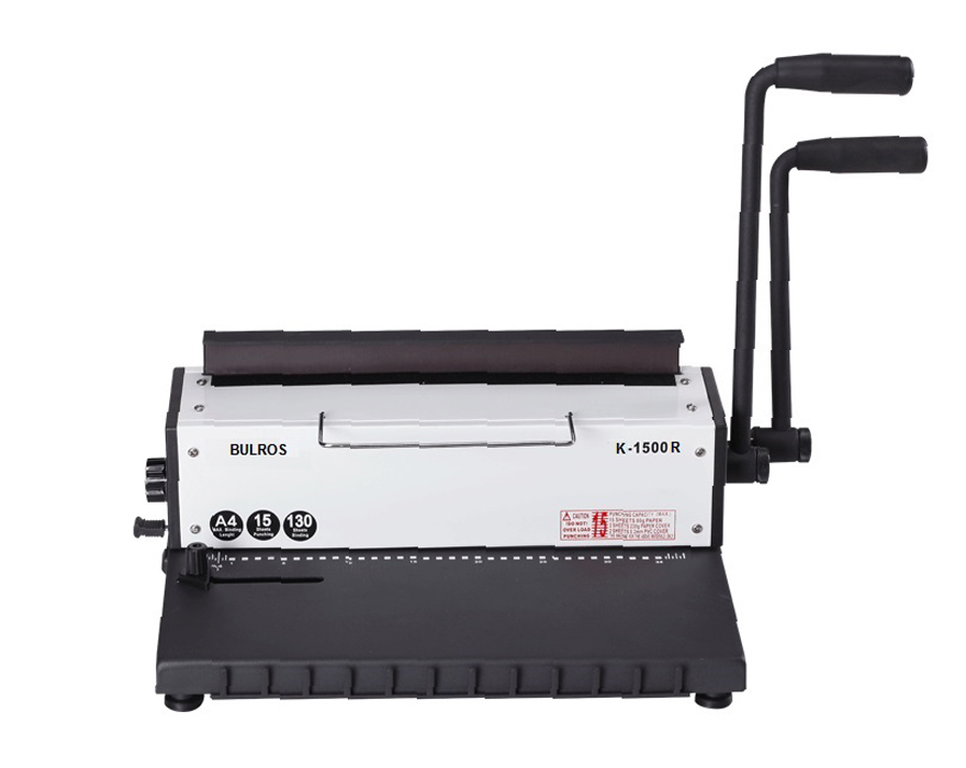 Брошюровщик для металлических пружин Bulros K1500R (до 120 листов)