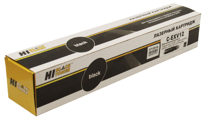 Тонер-картридж Canon iR-3035/4570 (цвет: чёрный) [ресурс: 22 000 стр.] [артикул: HB-C-EXV12] /совместимый [Hi-Black]/