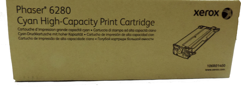 106R01400 Принт-картридж Xerox Phaser 6280 (голубой) [5900 страниц] [R]