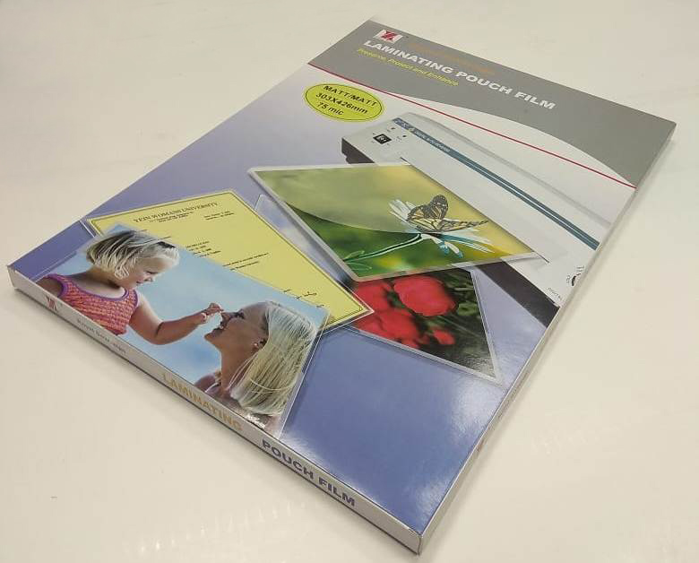 Пленка для ламинирования А3 (303х426мм, 2х75мкм, 100шт/уп) глянцевая /LF/