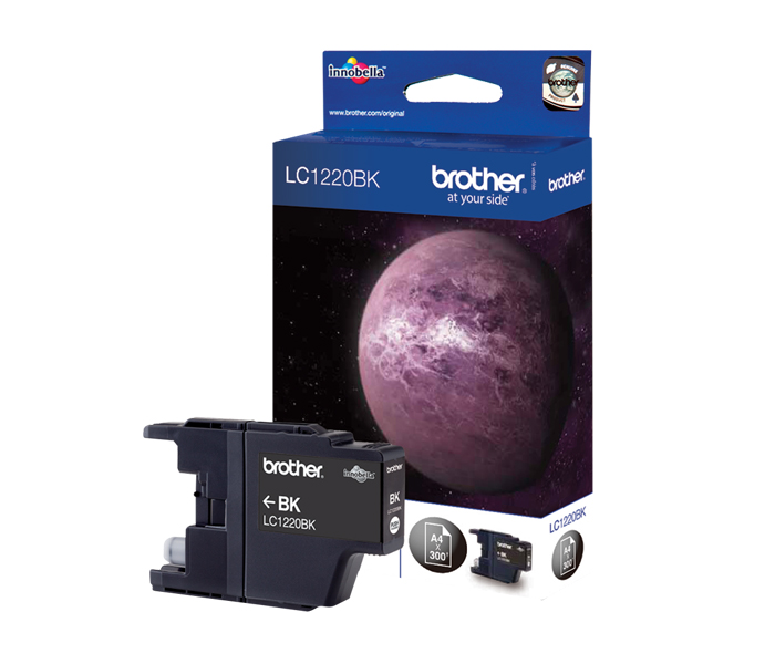 Картридж LC-1220BK Brother DCP J525/925/ MFC J430/825 (цвет: чёрный) [ресурс: 300 стр.] [артикул: LC1220BK] /оригинальный/