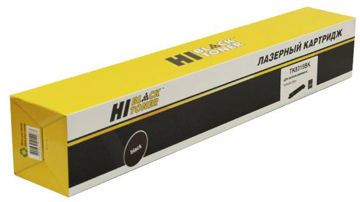 Тонер-картридж Kyocera-Mita TASKalfa 2550 (цвет: чёрный) [ресурс: 12 000 стр.] [артикул: HB-TK-8315Bk] /совместимый [Hi-Black]/