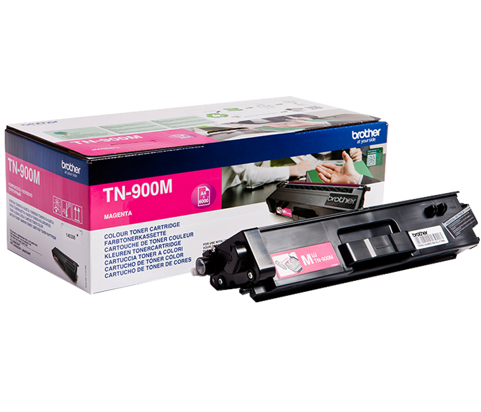 Тонер-картридж TN-900M Brother HL L9200/ MFC L9550 (цвет: пурпурный) [ресурс: 6 000 стр.] [артикул: TN900M] /оригинальный/