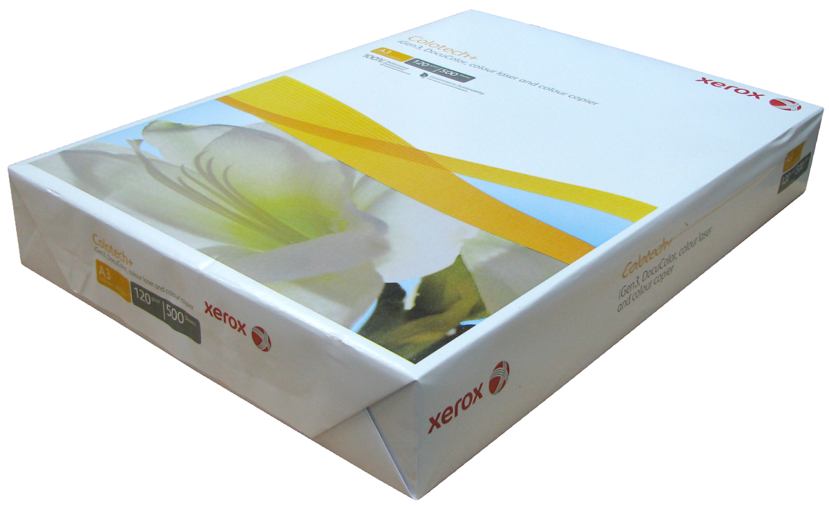 Бумага для лазерной печати Xerox Colotech Plus A3 (120 г/кв.м, 297x420 мм, 500 л/пач) [арт. 003R98848]
