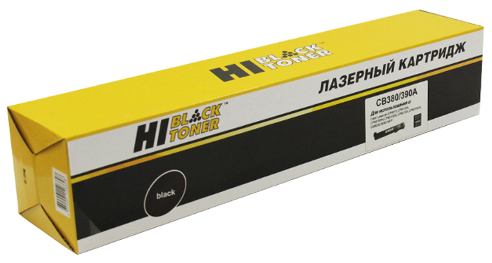 Тонер-картридж HP Color LaserJet CP6015/ CM6030 (цвет: чёрный) [ресурс: 19 500 стр.] [артикул: HB-CB380A/CB390A] /совместимый [Hi-Black]/