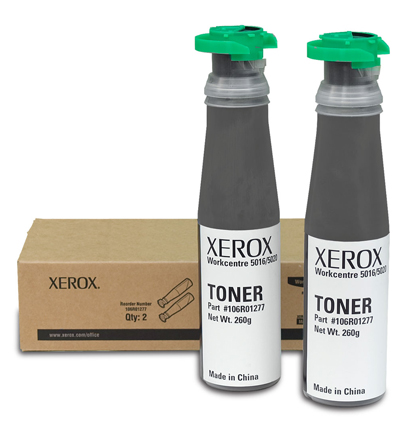 Тонер-картридж Xerox WC 5016/5020 (цвет: чёрный) [ресурс: 12 600 стр.] [артикул: 106R01277] /оригинальный/